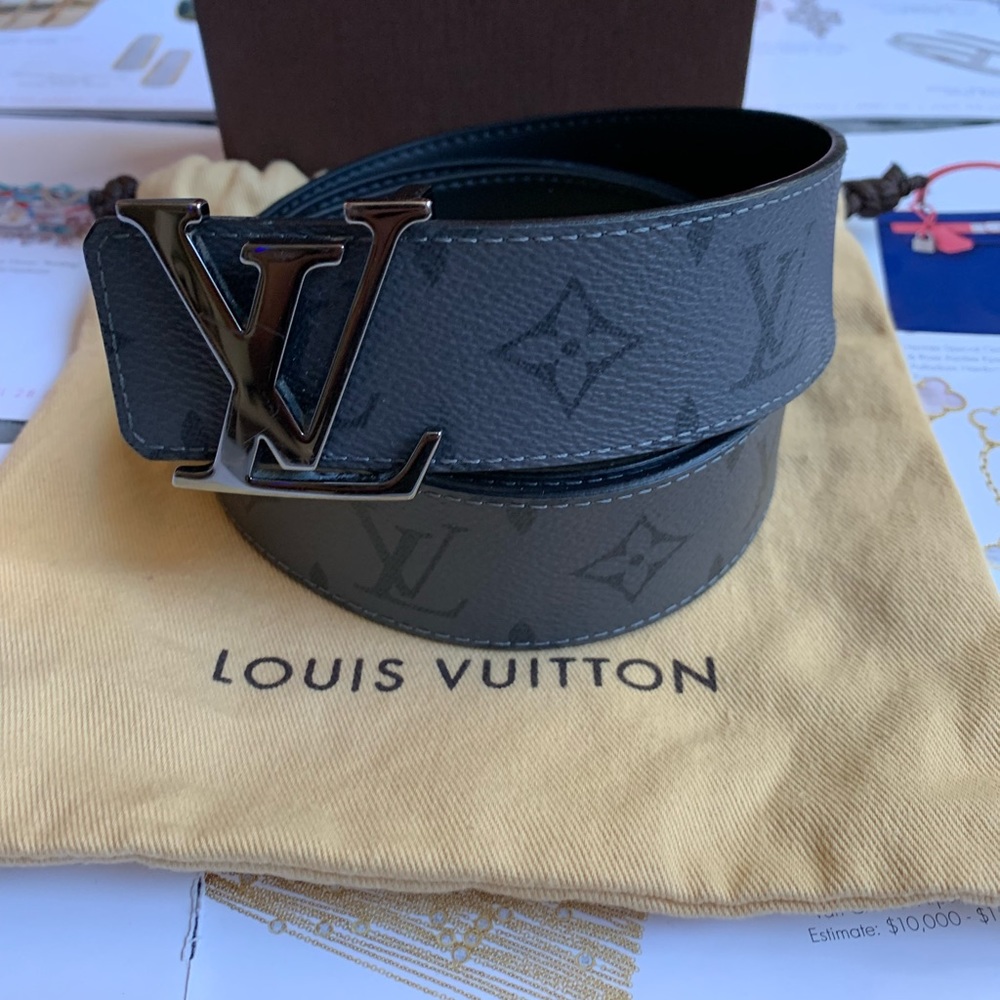 LV INITIALES 40MM REVERSIBLE BELT